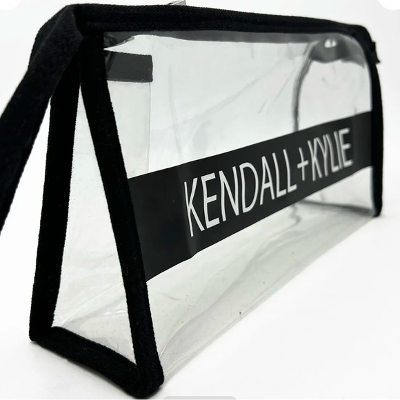 Price dropped! 2 For $25 Kendall + Kylie Clear Zip Cosmetic Pouch. - Picture 2 of 4